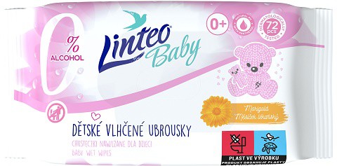 Linteo dětské vlhčené ubrousky 72ks | Péče o tělo - Dětské výrobky Linteo dětské vlhčené ubrousky 72ks | Péče o tělo - Dětské výrobky
